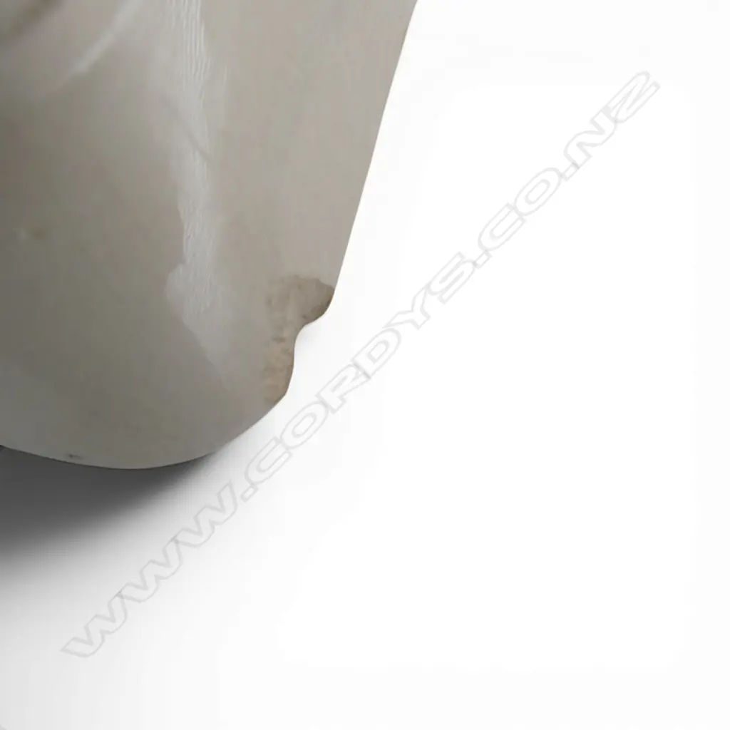 Rare Titian Studio (NZ) Pottery ashtray 'Kia Ora ! from New Zealand' with incised Maori Chief. Chip to rim Image 1++