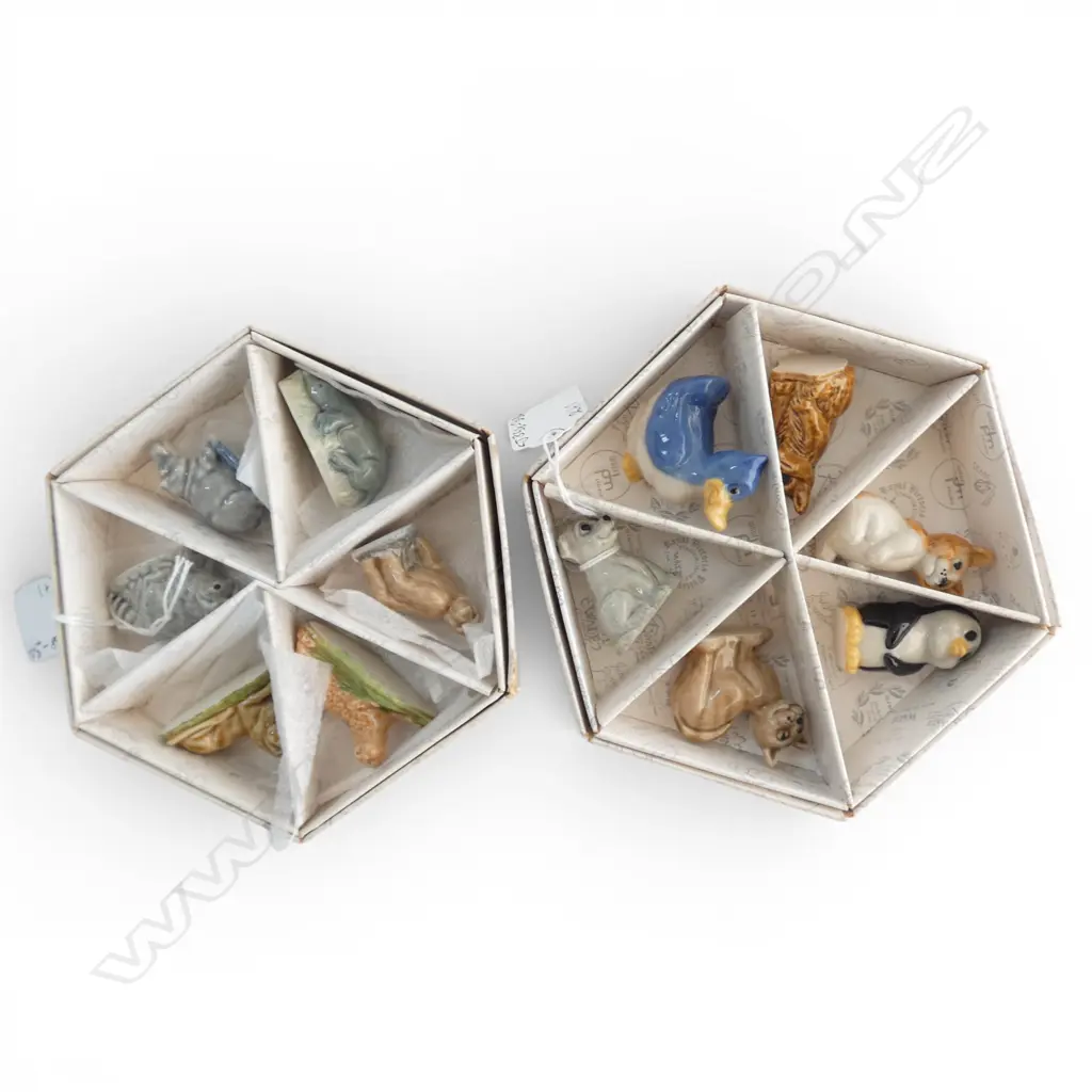 2 BOXES VINTAGE WADE WHIMSIES Image 1++