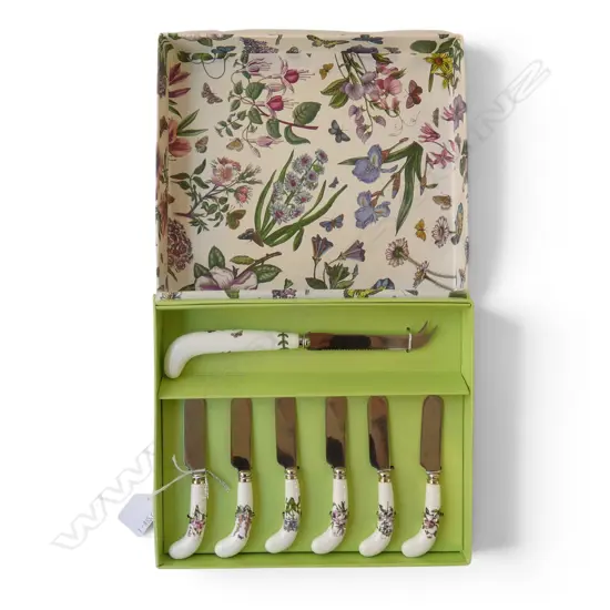 BOXED PORTMEIRION CHEESE KNIFE SET