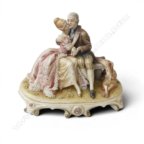 ITALIAN BORSATO 'THE KISS' H.150mm + CERTIFICATE