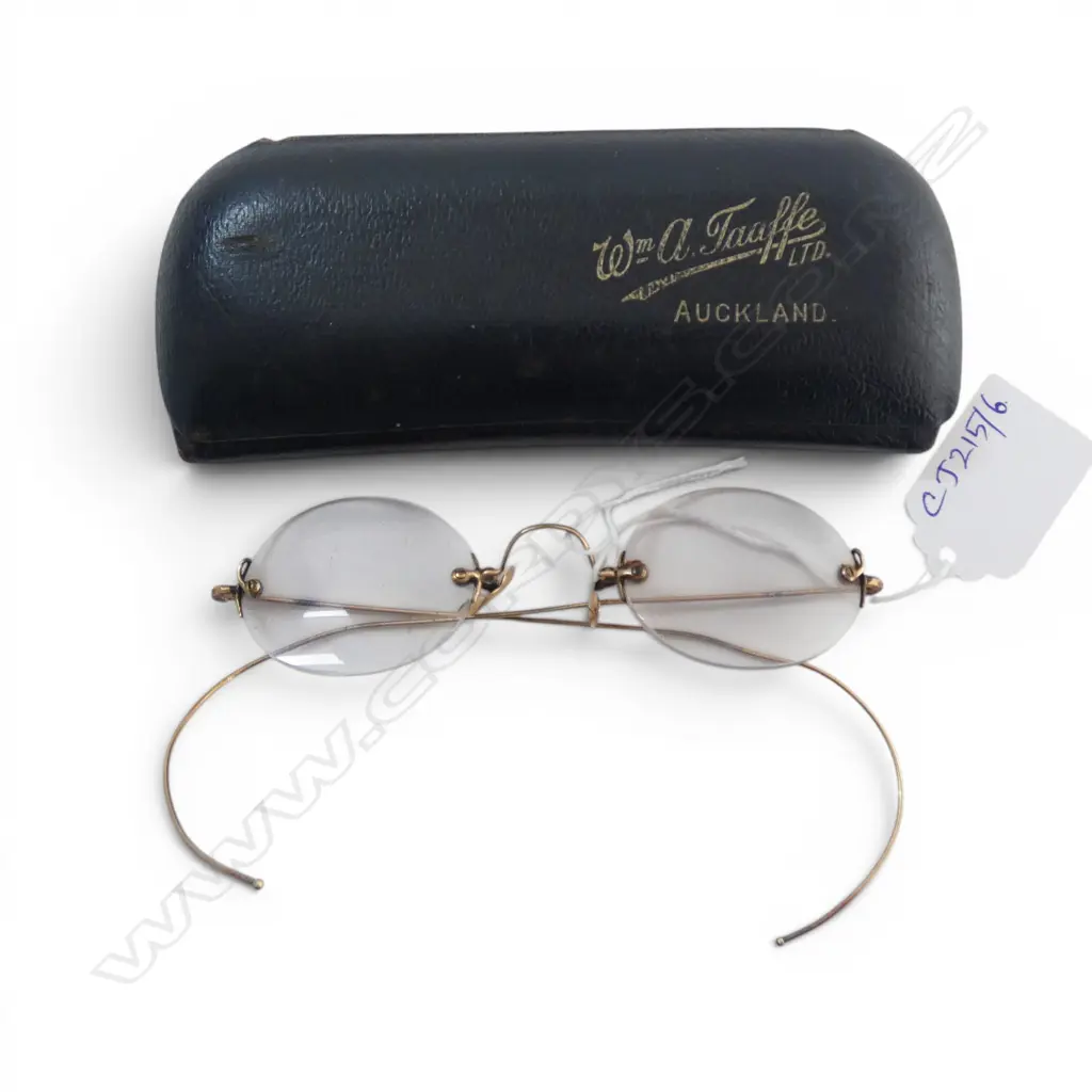 PR ANTIQUE SPECTACLES, TESTING AS 9CT Image 1++