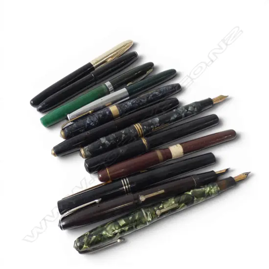 12 PENS; 6 14CT NIBS