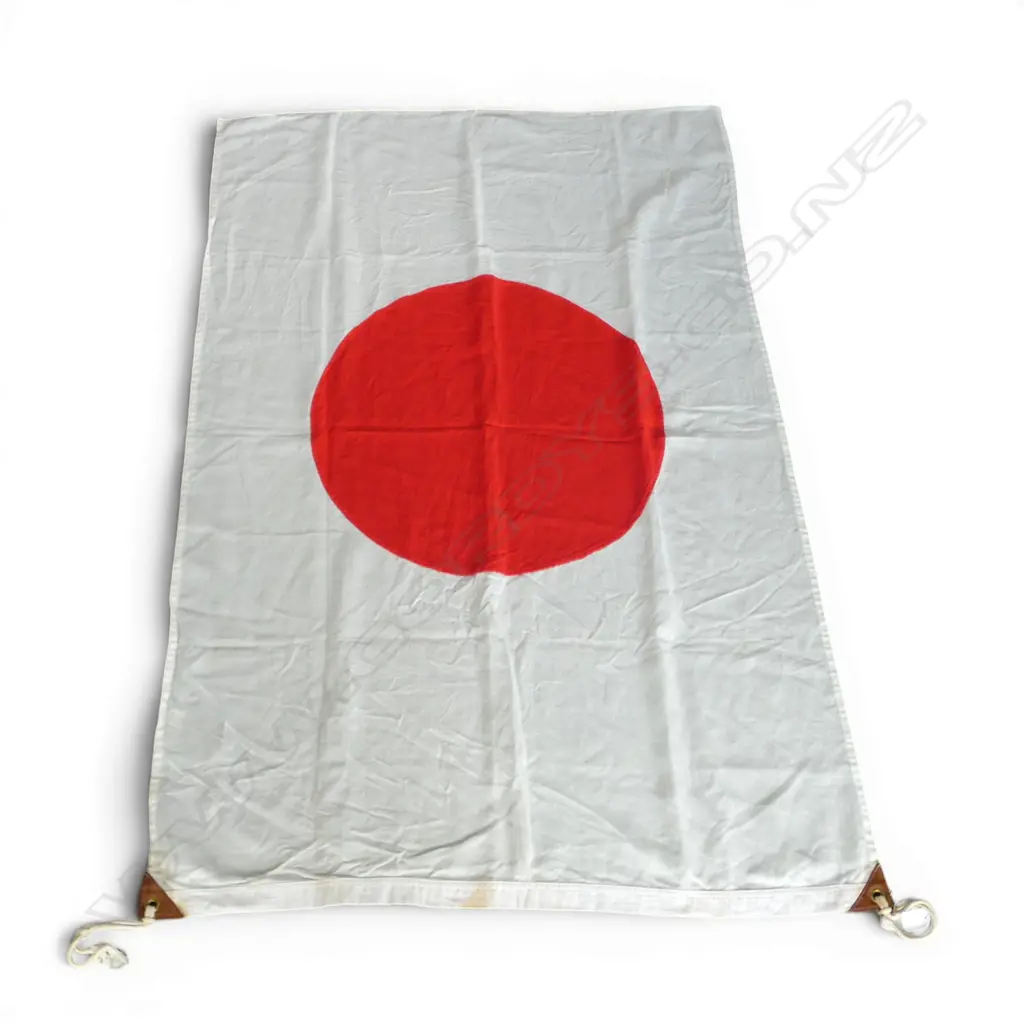 VINTAGE COTTON JAPANESE FLAG L1500MM Image 1++