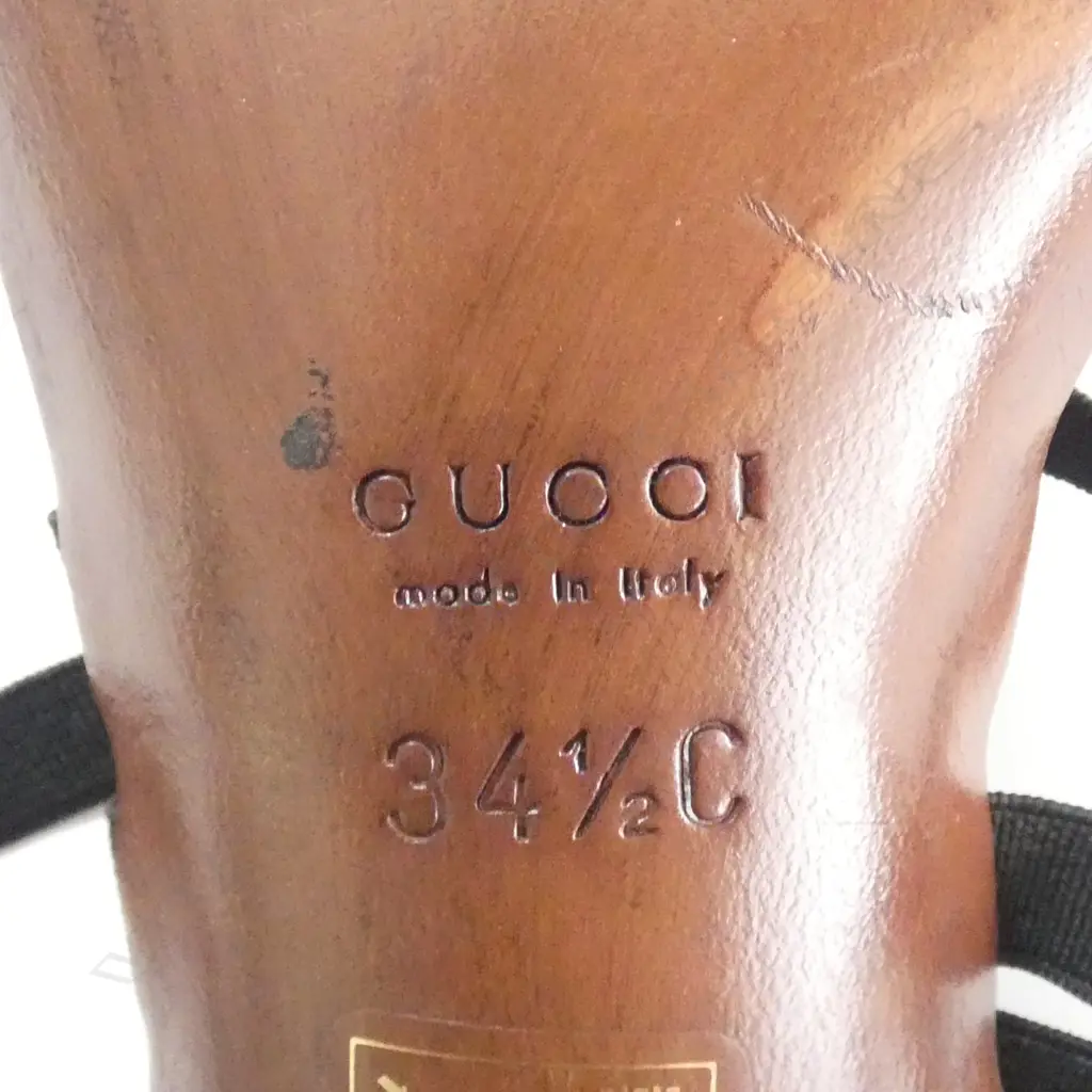 TOM FORD/GUCCI WOMAN'S HIGH HEELS, EARLY 2000s, SIZE 341/2 V SML Image 1++