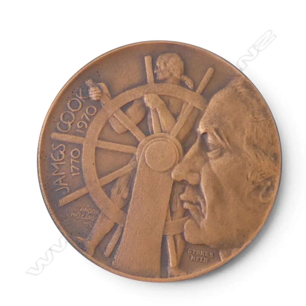 CAPT JAMES COOK COMMEMORATIVE MEDALLION Image 1++