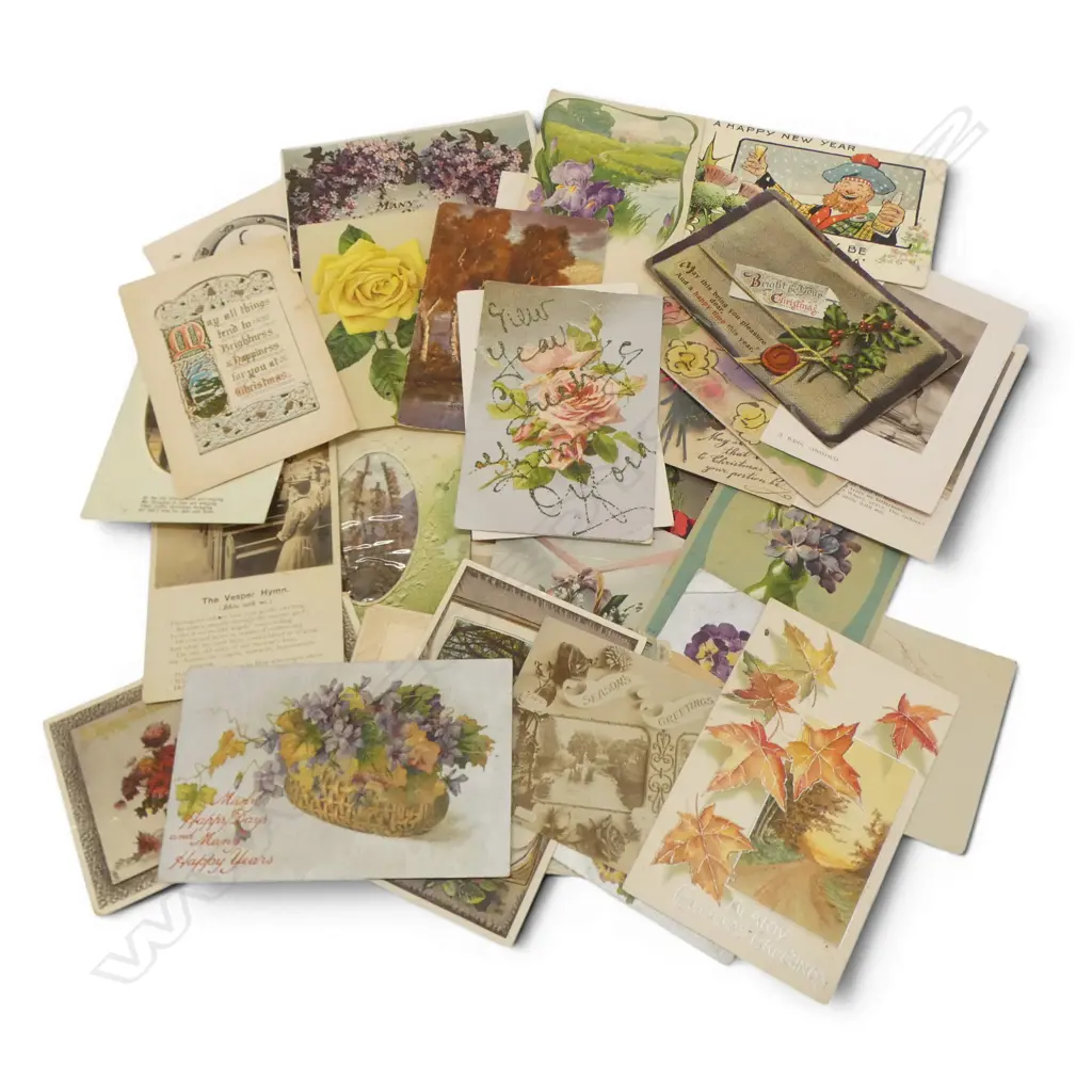 50+ OLD POSTCARDS – CHRISTMAS, BIRTHDAY, EASTER, GREETINGS  Image 1++