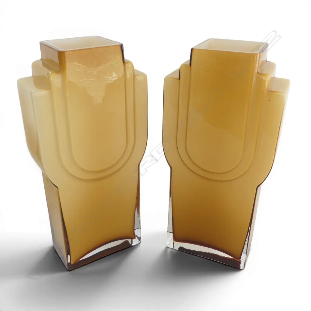 2 DECO STYLE VASES H.300mm Image 1++