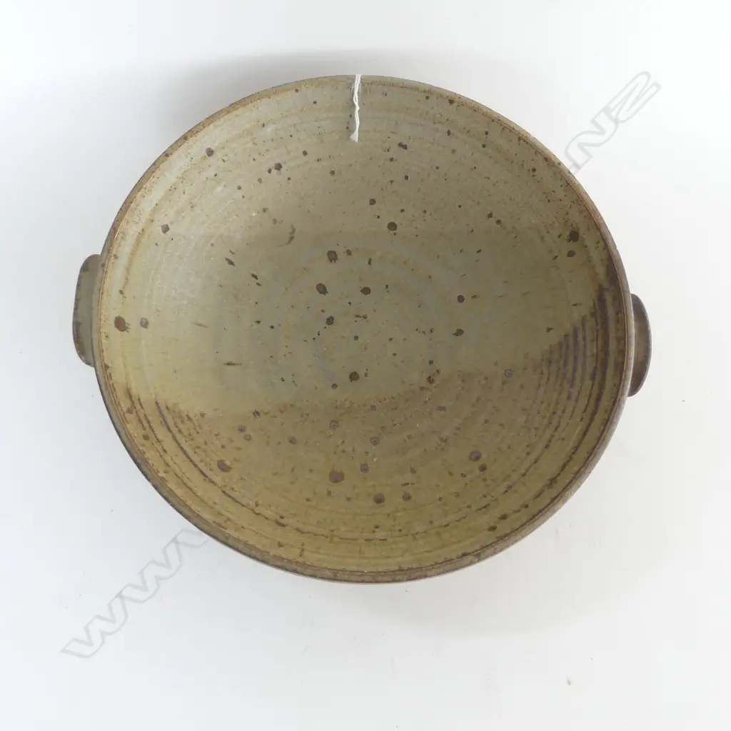 GREIG BARNETT POTTERY FRUIT BOWL Dia.300mm Image 1++