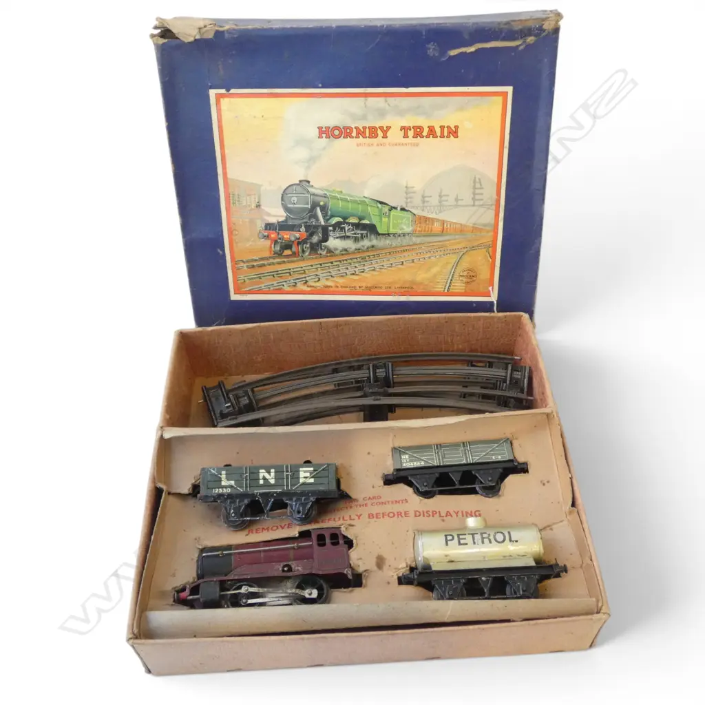PART BOXED HORNBY TANK GOODS SET No.201  Image 1++