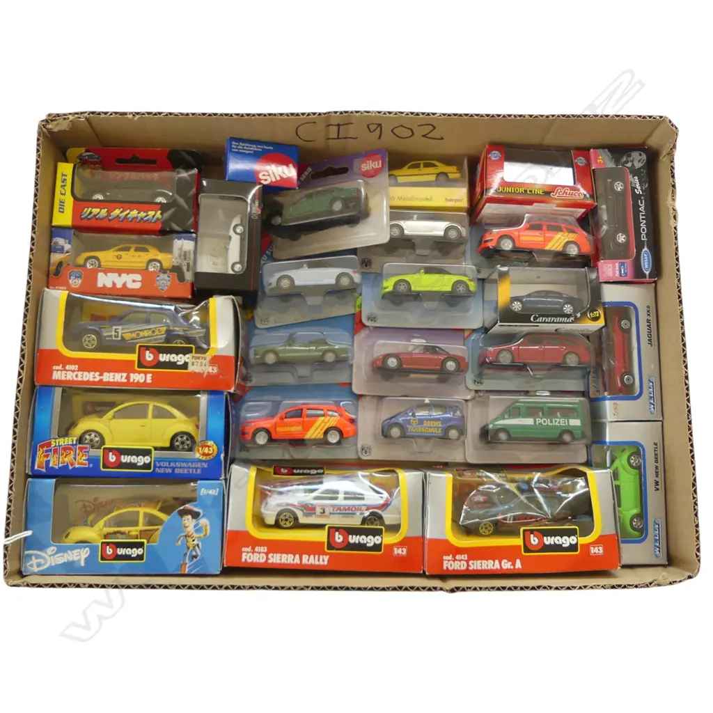 COLLECTION OF BOXED BBURAGO, SIKU etc Image 1++