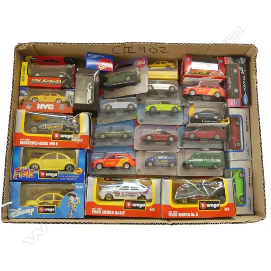 COLLECTION OF BOXED BBURAGO, SIKU etc