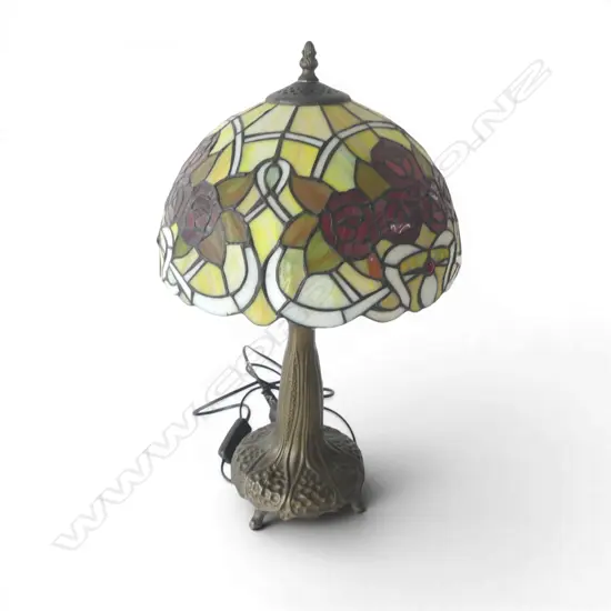 REPRO 80S LEADLIGHT TABLE LAMP H500 DIA330