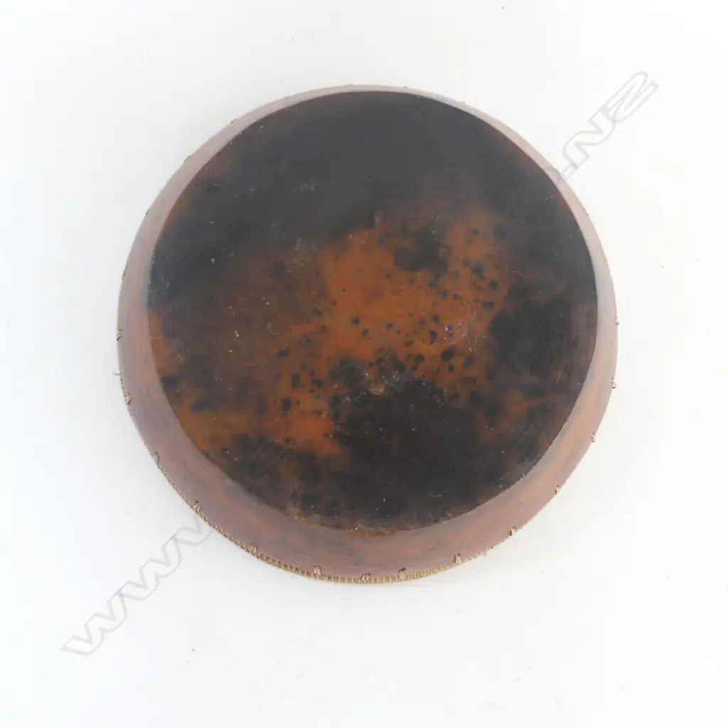 TERRACOTTA DECORATIVE PLATE WITH WOVEN RATTAN RIM, dia 280mm Image 1++