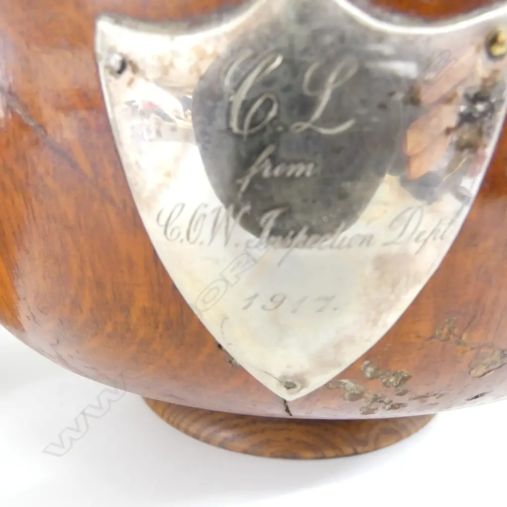 2 WOODEN CONTAINERS; DILMAH TEA W.285mm, BOWL 240mm dia Image 1++