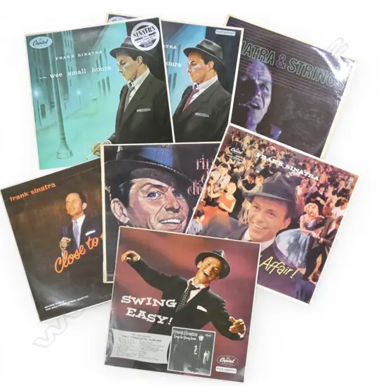 7 FRANK SINATRA LPs Provenance: Ex Collection Wellington Choy