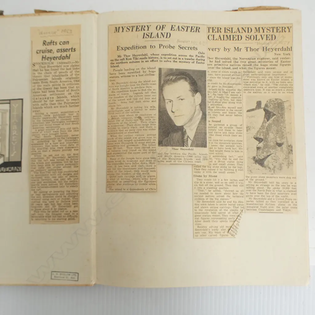 3 VINTAGE BOOKS, THE LITTLE CHIMNEY SWEEP SIGNED BY LOTTE REINGER, KON TIKI & I, BEATRIX POTTER BIOGRAPHY Image 1++