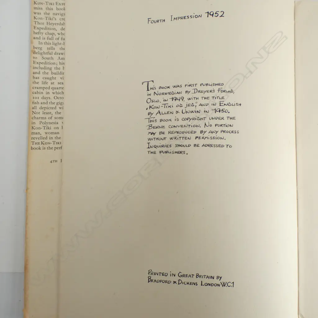 3 VINTAGE BOOKS, THE LITTLE CHIMNEY SWEEP SIGNED BY LOTTE REINGER, KON TIKI & I, BEATRIX POTTER BIOGRAPHY Image 1++