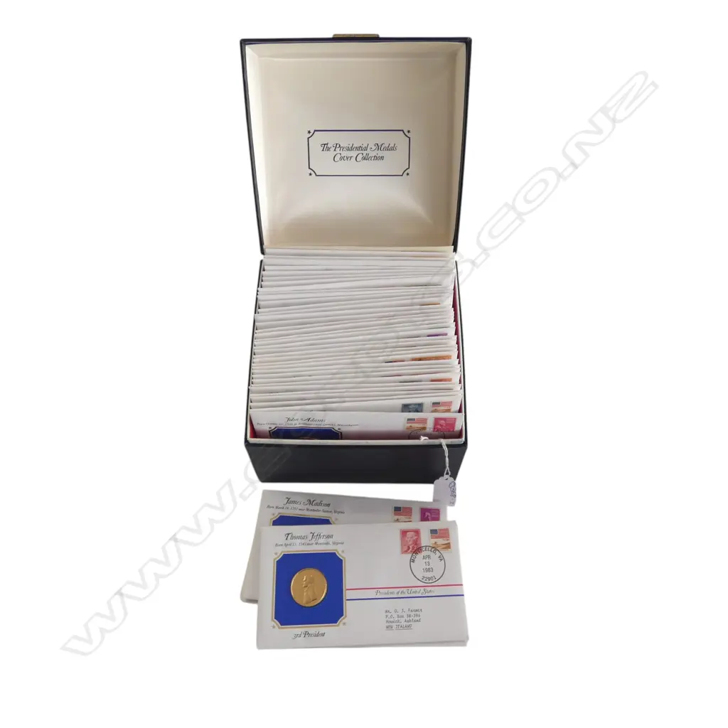 BOXED 'THE PRESIDENTIAL MEDALS COVER COLLECTION'  Image 1++