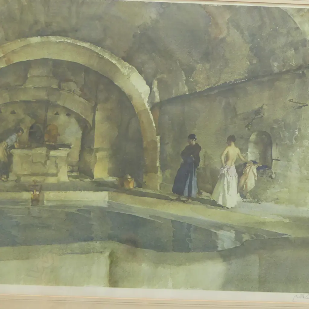 RUSSELL FLINT SIGNED PRINT 440x575mm Image 1++