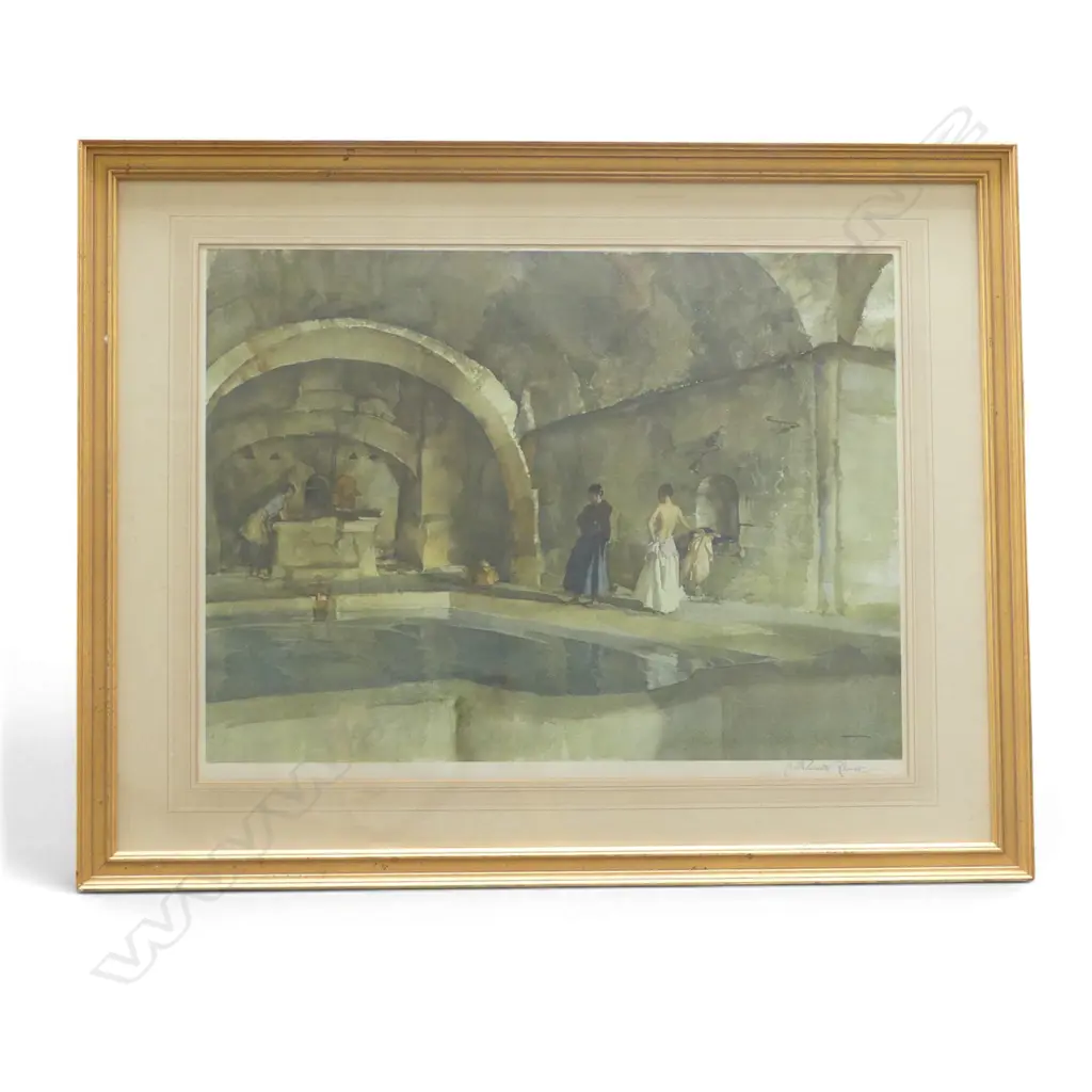 RUSSELL FLINT SIGNED PRINT 440x575mm Image 1++