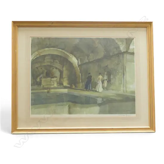 RUSSELL FLINT SIGNED PRINT 440x575mm
