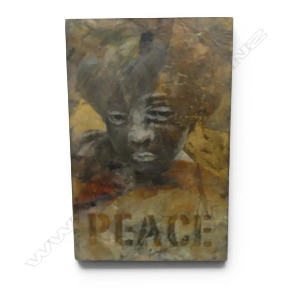 MELODY BROOK 'PEACE', OIL on WOOD, 280 x 190mm Image 1++