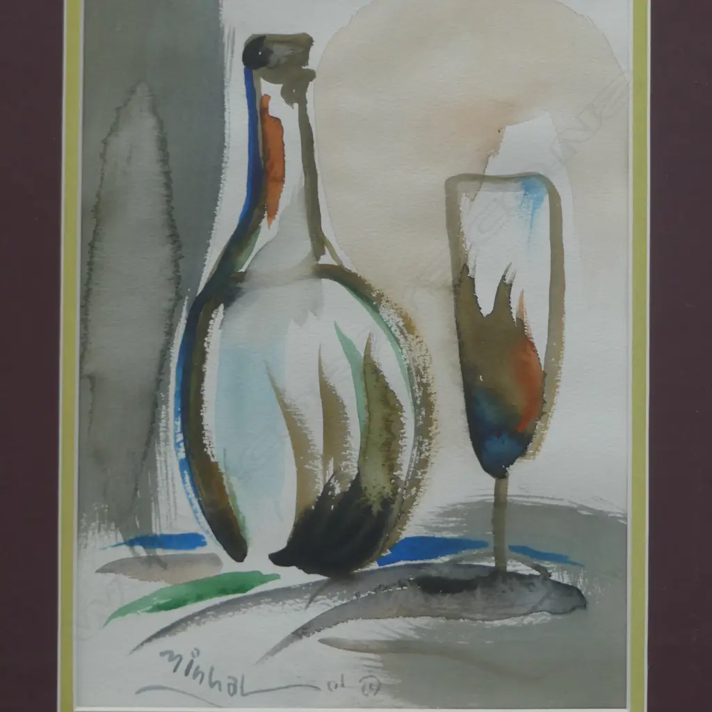 MINHAL AL GALABI, STILL LIFE, WATERCOLOUR, 275x200mm Image 1++