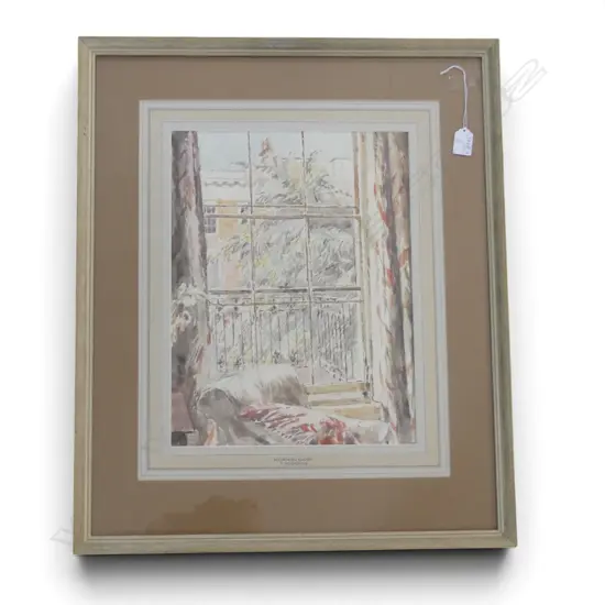 F. HODGKINS, 'MORNING GLORY', WATERCOLOUR, SIGNED, 405 X 310mm