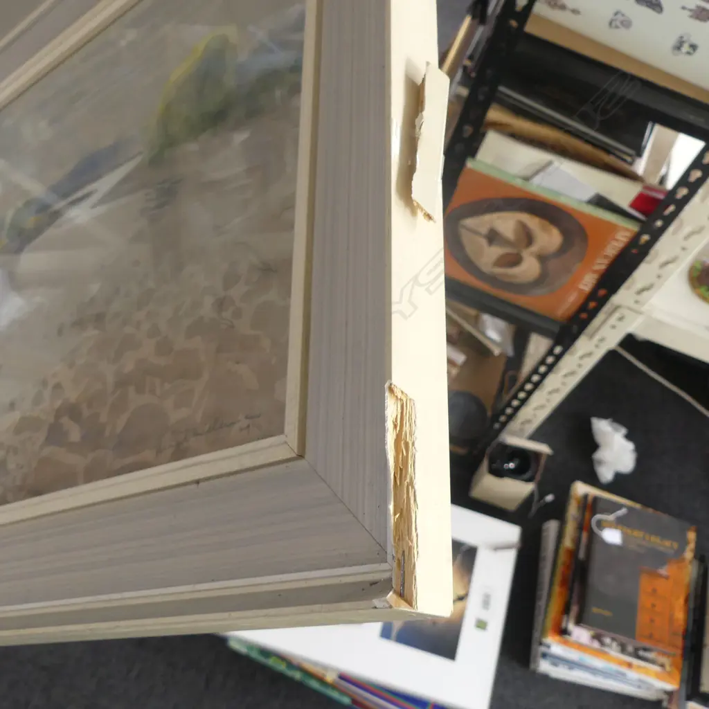 T. A MACCORMICK, 'SILVERLIGHT, WAIRARAPA' 1969, WATERCOLOUR, SIGNED, 355 X 520mm (damage to frame) Image 1++