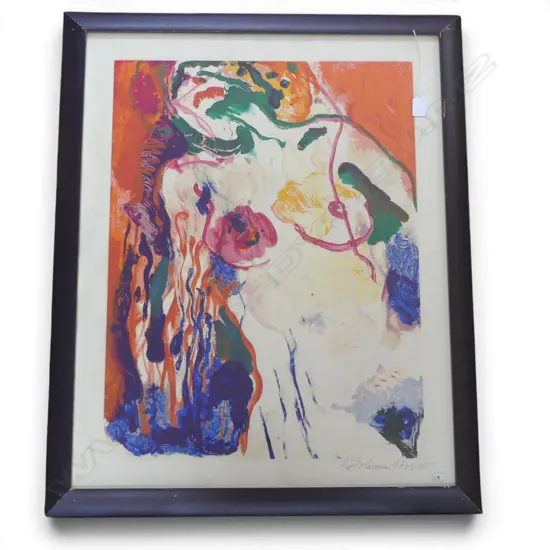 KEES VAN BOHEMEN (DUTCH 1928-85), NUDE, LITHOGRAPH ED. 43/225 SIGNED & DATED '77 730x580mm