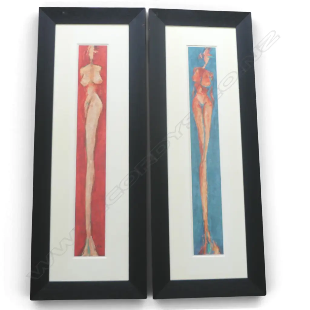 PR ELONGATED ABSTRACT NUDE PRINTS 835x125mm  Image 1++