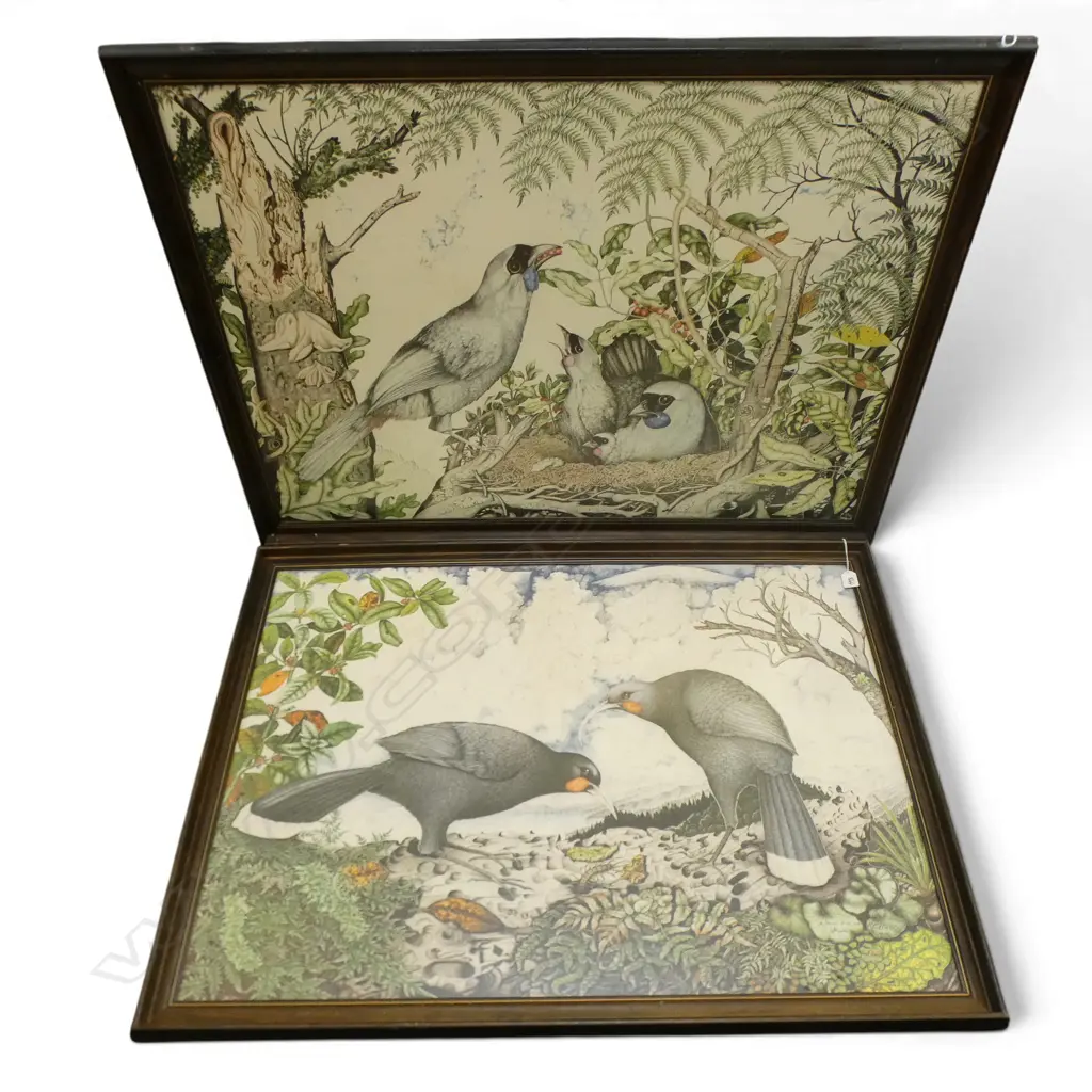 2 LG REI HAMON PRINT, HUIA & KOKAKO, 1007/2000 & 1368/2000 780x1040mm Image 1++