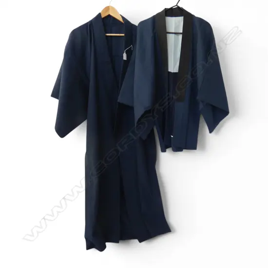 JAPANESE KIMONO & HAORI navy set