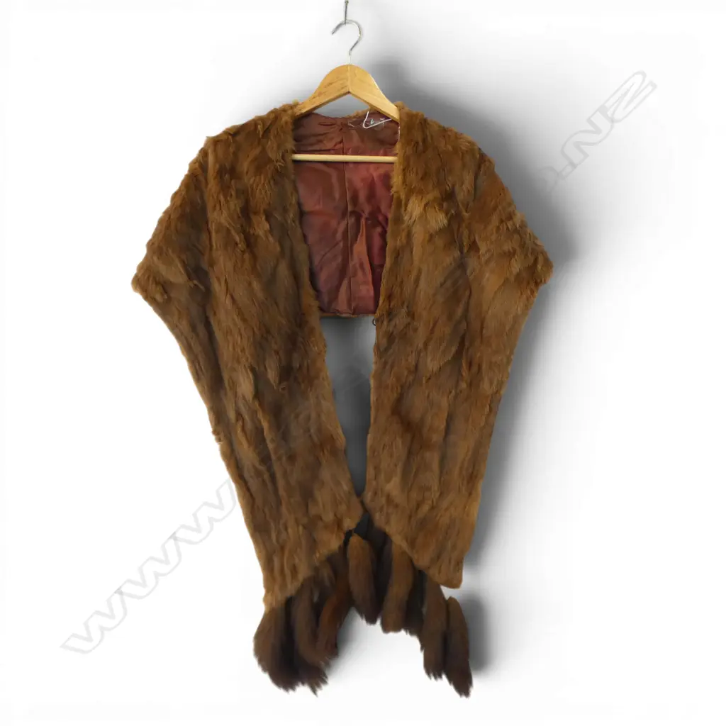 LONG FUR STOLE 1600MM Image 1++