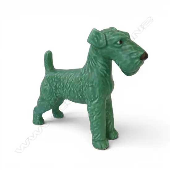 SYLVAC LARGE TERRIER DOG model '1412' stamped. L.255mm.