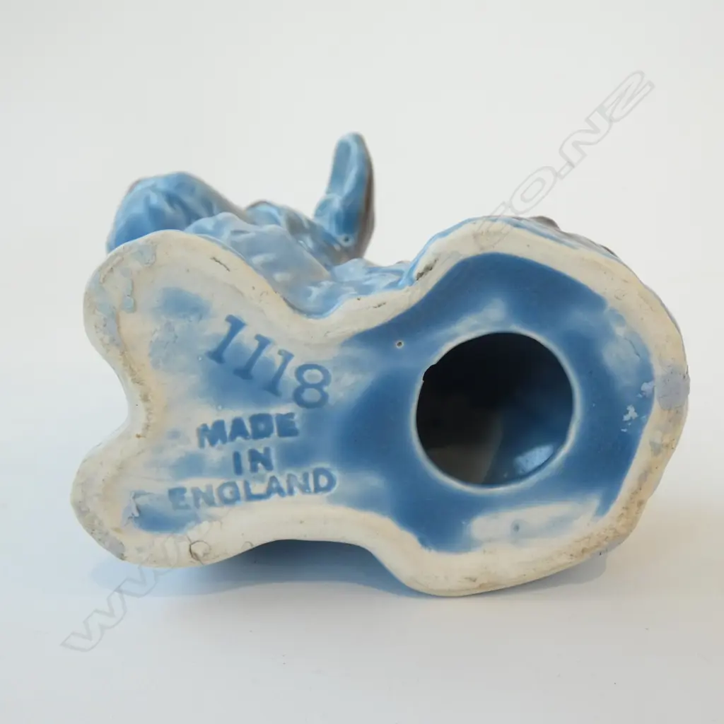 2 SYLVAC POTTERY PIECES: Both Terrior Dogs. #3123 Smiling Dog H.158mm. + #145. + #1118 Monty the Mongrel H.170mm. Image 1++