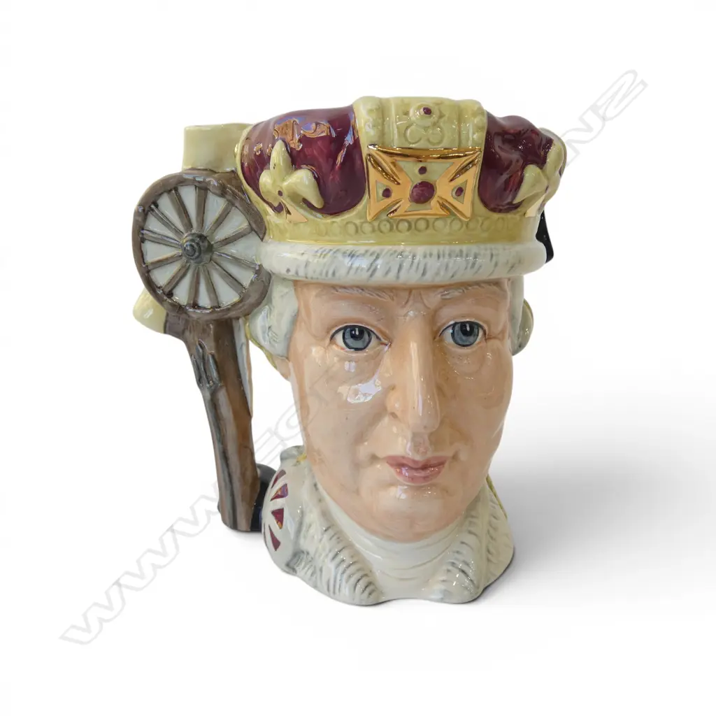 ROYAL DOULTON CHARACTER JUG 'THE ANTAGONISTS COLLECTION The Siege of Yorktown 1781' Image 1++