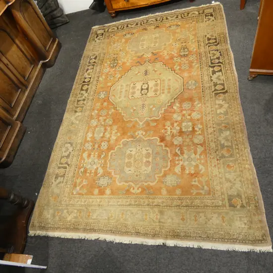 HAND KNOTTED WOOL PILE RUG - FAULTS 2550x1660mm