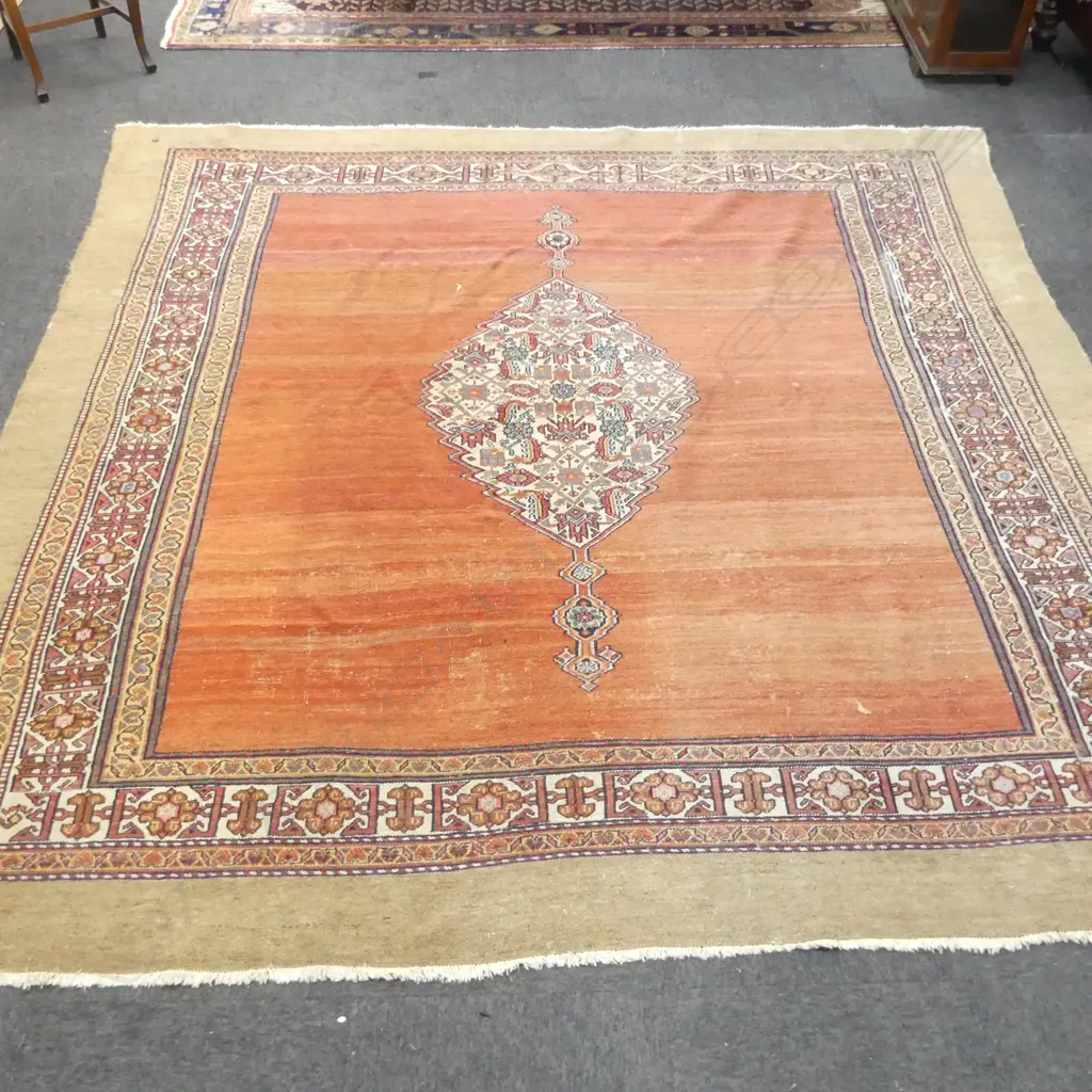 ANTIQUE PERSIAN SARAB CARPET 2730x2740mm... Image 1++