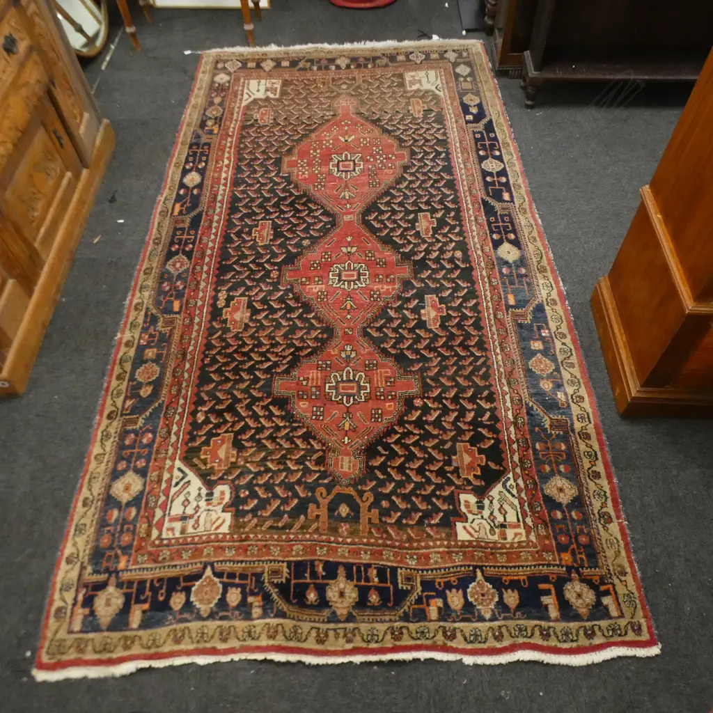 HAND KNOTTED WOOL PILE RUG 3100x1600mm Image 1++