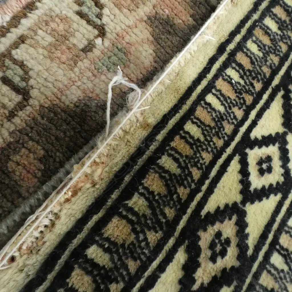 3 HAND KNOTTED WOOL PILE RUGS Image 1++
