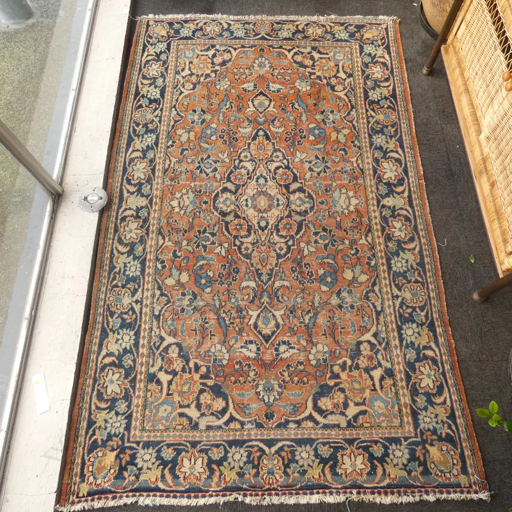 IRANIAN HAND KNOTTED WOOL PILE RUG 2070x1290mm Image 1++