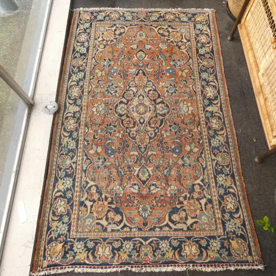 IRANIAN HAND KNOTTED WOOL PILE RUG 2070x1290mm