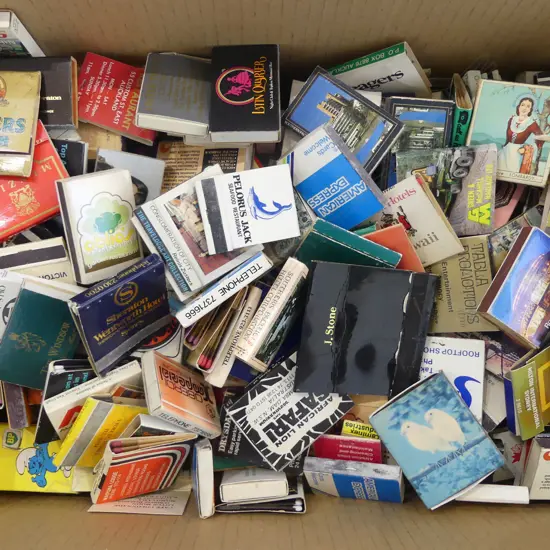ASST. VINTAGE MATCHBOXES