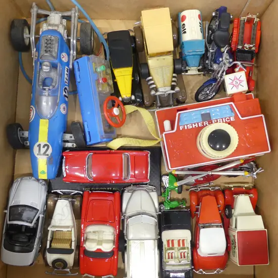 ASST VINTAGE & DIECAST TOYS