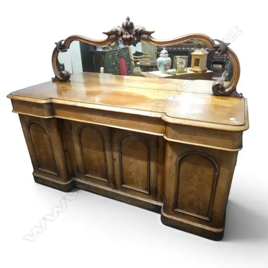 VICTORIAN MAHOGANY SIDEBOARD 1830x570x1460mm