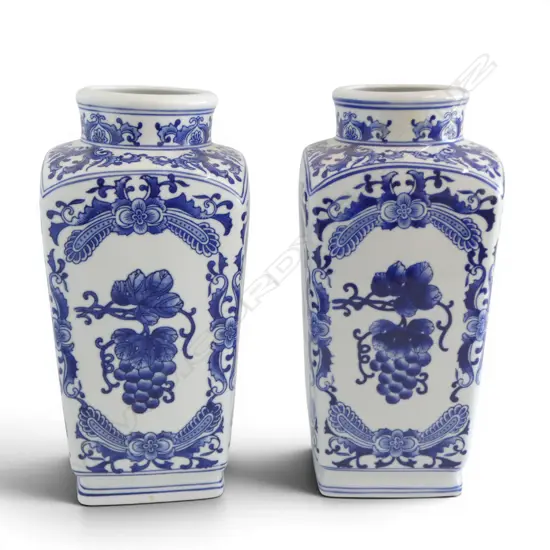PR MODERN B/W VASES H.340mm