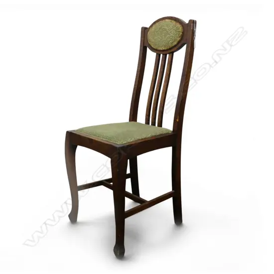 EARLY 20thC OAK DINING CHAIR