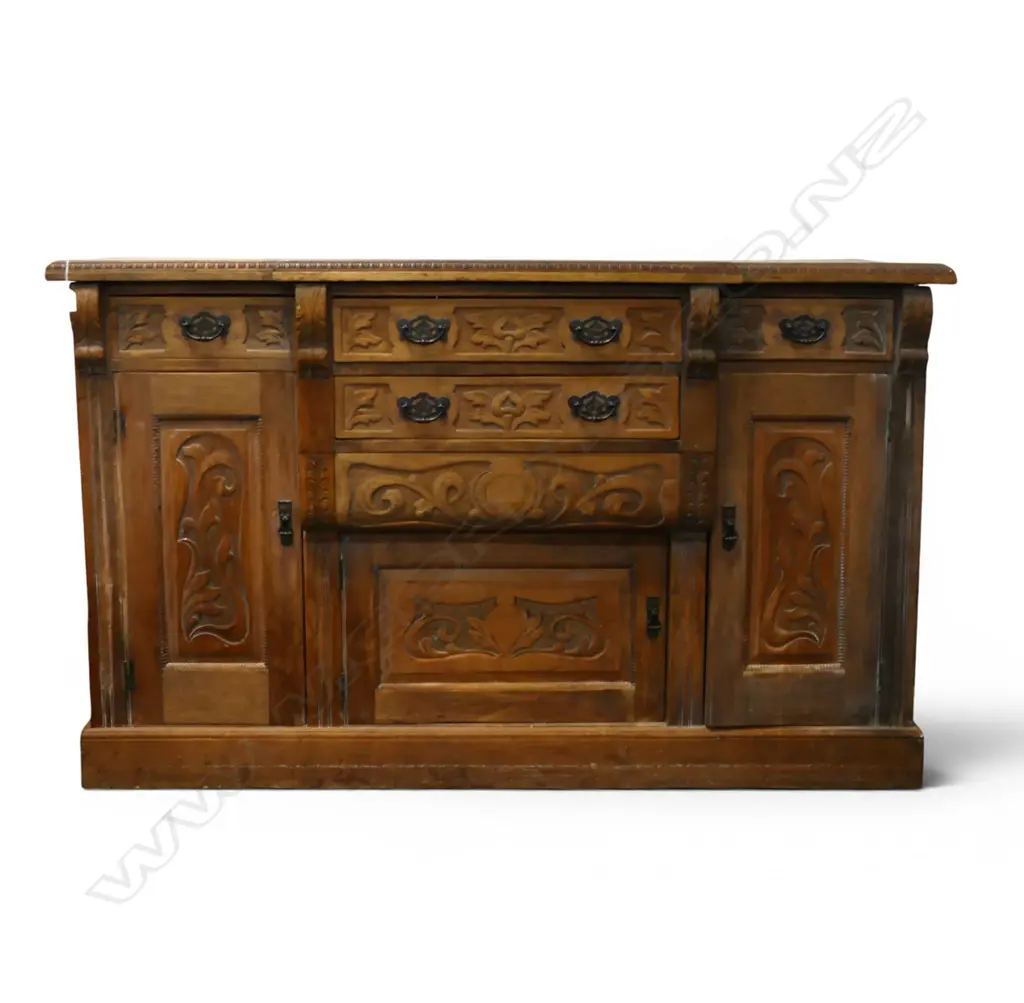 COLONIAL BREAKFRONT SIDEBOARD 1510x500x930mm Image 1++
