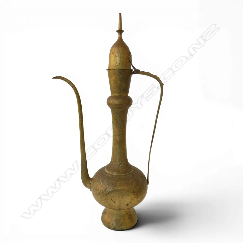 LG ETHNIC BRASS EWER / COFFEE POT H.620mm Image 1++